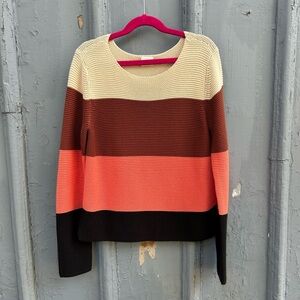 S. Oliver Striped knit sweater, size youth 10